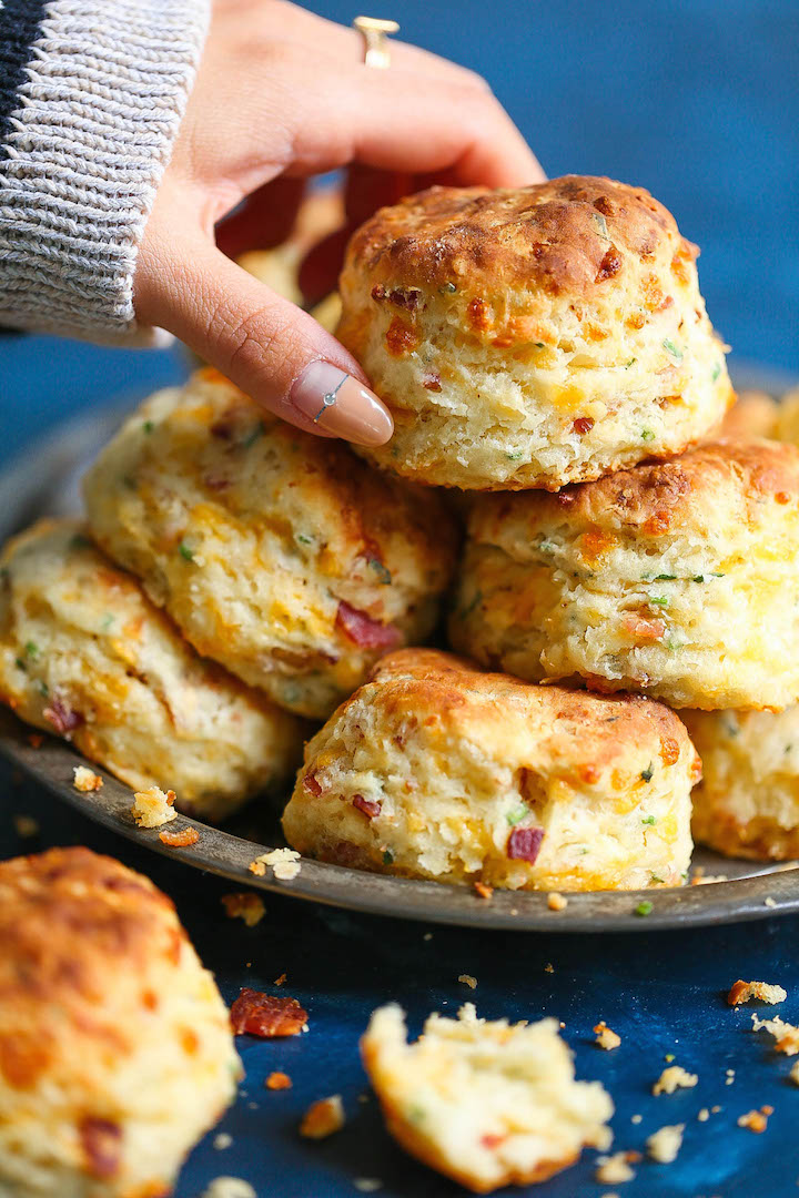 Bacon Cheddar Chive Biscuit Recipe