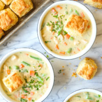 Chicken Pot Pie Soup