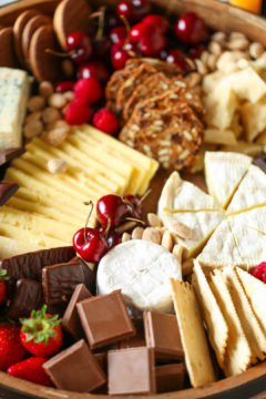 Chocolate and Cheese Board