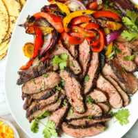 Easy Steak Fajitas