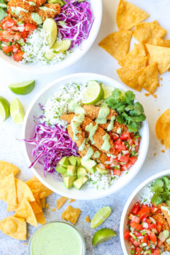 Fish Taco Bowls