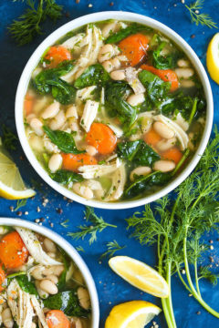 Greek Lemon Chicken Soup