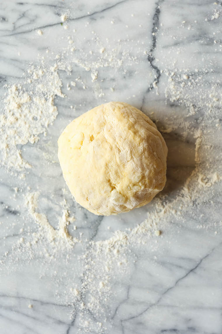 Homemade Gnocchi - Super light, pillow-y and fluffy, AND SO EASY to make with just 5 ingredients! You won't be able to go back to store-bought gnocchi!!!