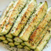 Baked Parmesan Zucchini Image 1