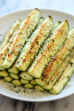 Baked Parmesan Zucchini Image 1