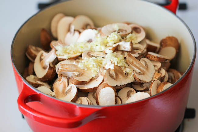 Homemade Cream of Mushroom Soup - The creamiest mushroom soup that tastes like the canned stuff but it's healthier, creamier and tastier!