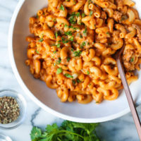 Instant Pot Cheeseburger Mac and Cheese