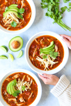 Instant Pot Chicken Tortilla Soup