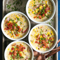 Instant Pot Potato Corn Chowder