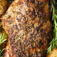 Roasted Leg of Lamb