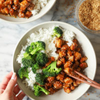 Sesame Chicken Bowls