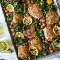 Sheet Pan Lemon Rosemary Chicken