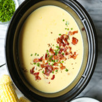 Slow Cooker Corn Chowder Recipe