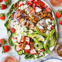 Strawberry Spinach Salad